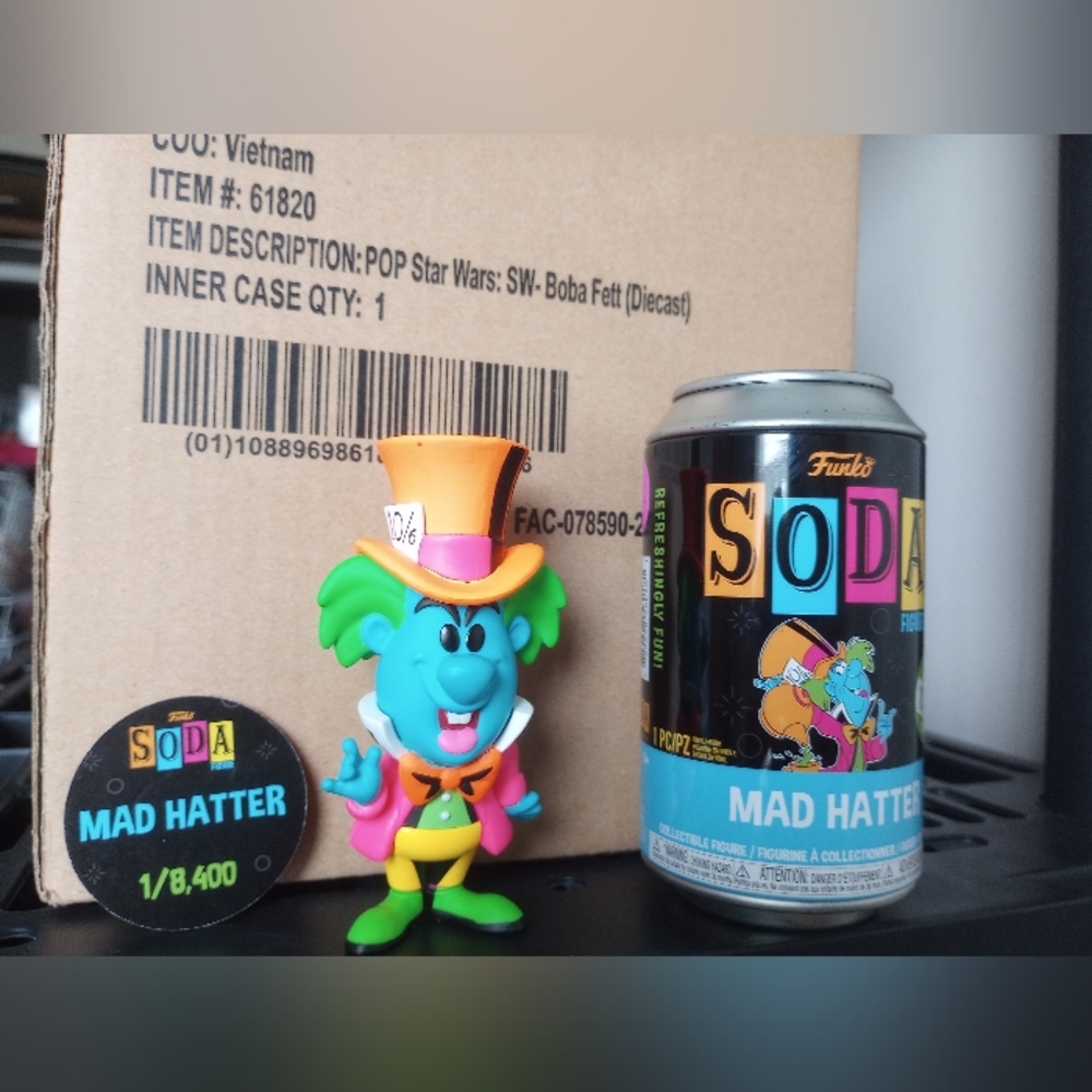 Disney's Mad Hatter Funko Soda Alice in Wonderland